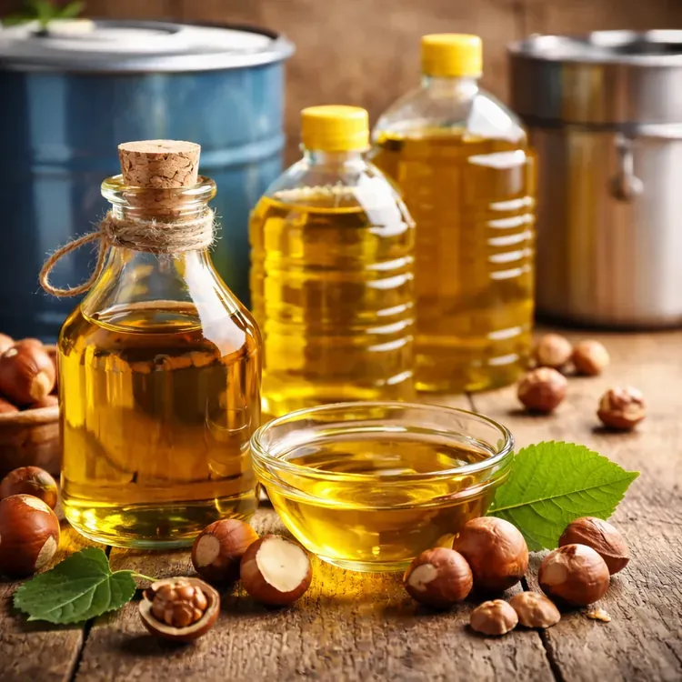 Hazelnut Oil illustration